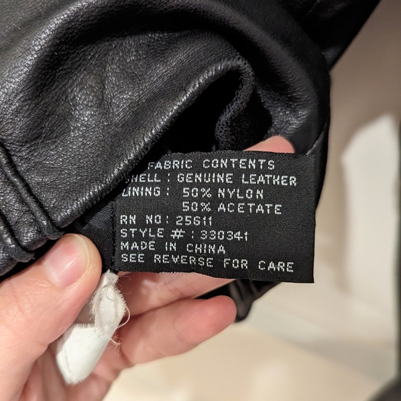 Jones New York leather jacket - Picture 5 of 5